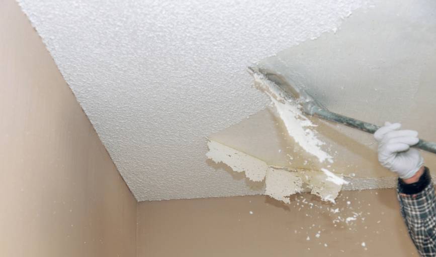 Popcorn Ceiling Removal